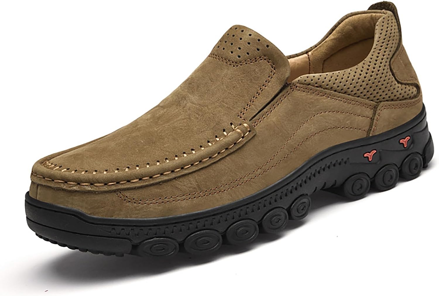 Мужские лоферы SIYAKE из натуральной кожи, повседневные, для прогулок, без шнурков, классические, с перфорацией, для улицы, удобные, дышащие, кроссовки для походов, рабочая обувь для офиса, хаки
Мужские лоферы SIYAKE из натуральной кожи, повседневные, для прогулок, без шнурков, классические, с перфорацией, для улицы, удобные, дышащие, кроссовки для походов, рабочая обувь для офиса, хаки