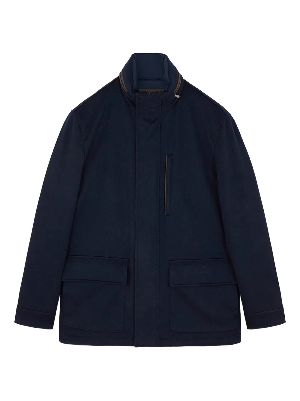 Кашемировая куртка с высоким воротником Paul & Shark, синий
Кашемировая куртка с высоким воротником Paul & Shark, синий