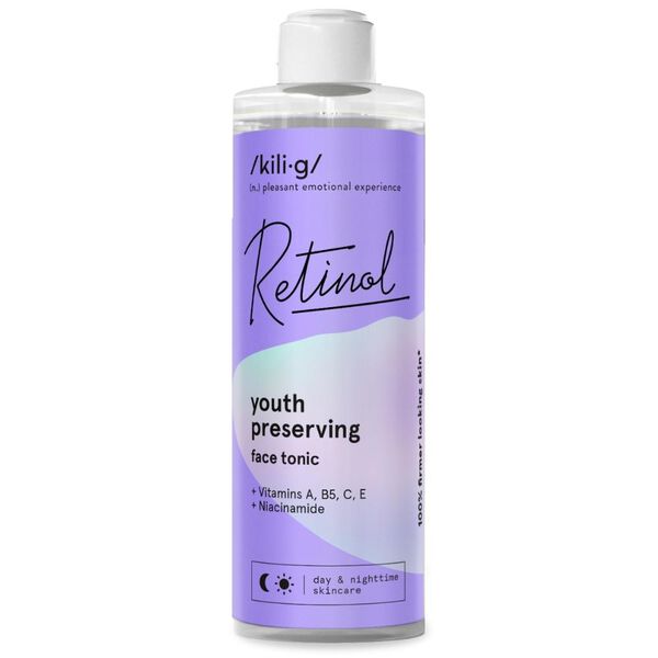 Тоник для лица с ретинолом, 250 мл Kilig Retinol 
Тоник для лица с ретинолом, 250 мл Kilig Retinol