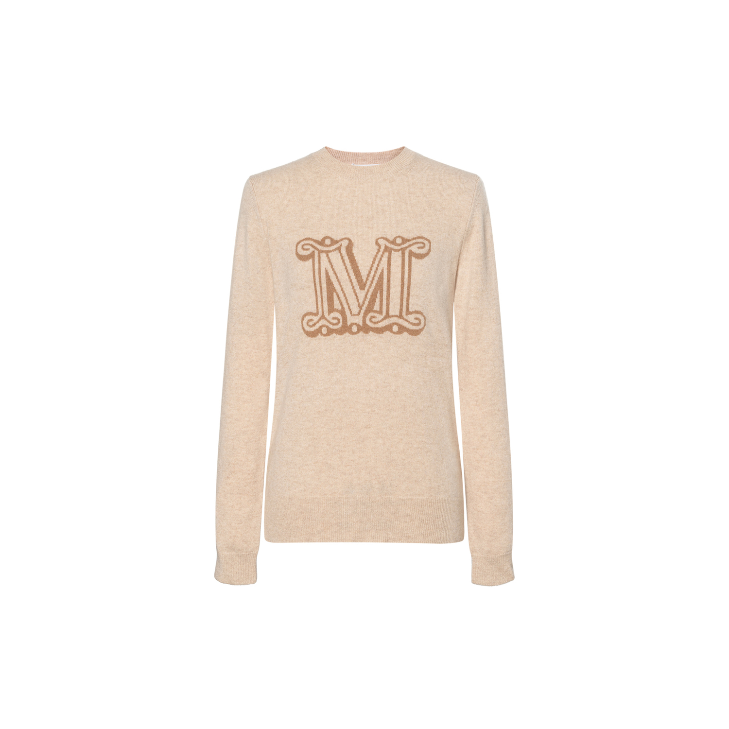 Max Mara Crew neck Cashmere Sweater MaxMara, коричневый
Max Mara Crew neck Cashmere Sweater MaxMara, коричневый