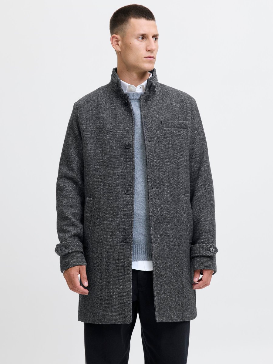 Пальто Jack & Jones JJEMELTON BLEND COAT, Grey /Mottled Grey
Пальто Jack & Jones JJEMELTON BLEND COAT, Grey /Mottled Grey