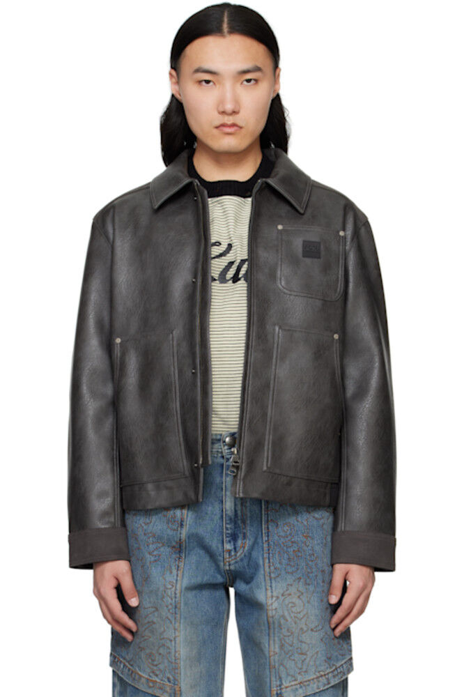 Куртка из искусственной кожи Carpenter серого цвета Andersson Bell, Серый, Куртка из искусственной кожи Carpenter серого цвета Andersson Bell
Куртка из искусственной кожи Carpenter серого цвета Andersson Bell, Серый, Куртка из искусственной кожи Carpenter серого цвета Andersson Bell