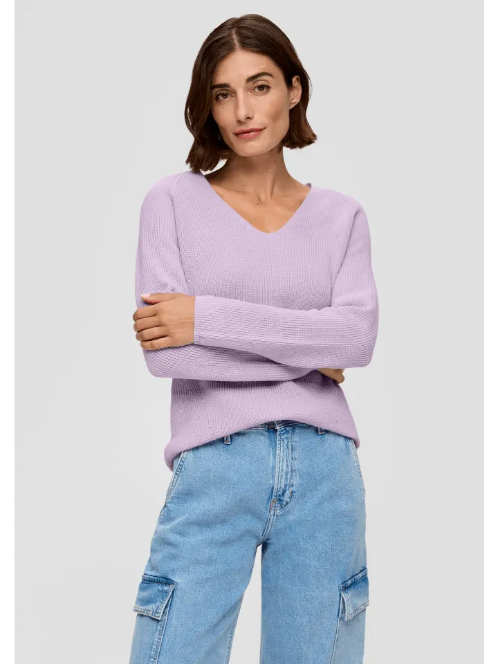 Пуловер sOliver Strick langarm, фиолетовый
Пуловер sOliver Strick langarm, фиолетовый