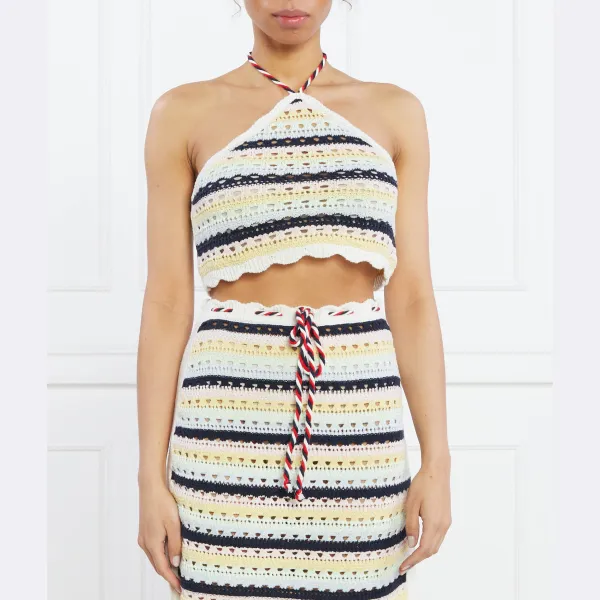 Укороченный топ Tommy Hilfiger, мультиколор
Укороченный топ Tommy Hilfiger, мультиколор