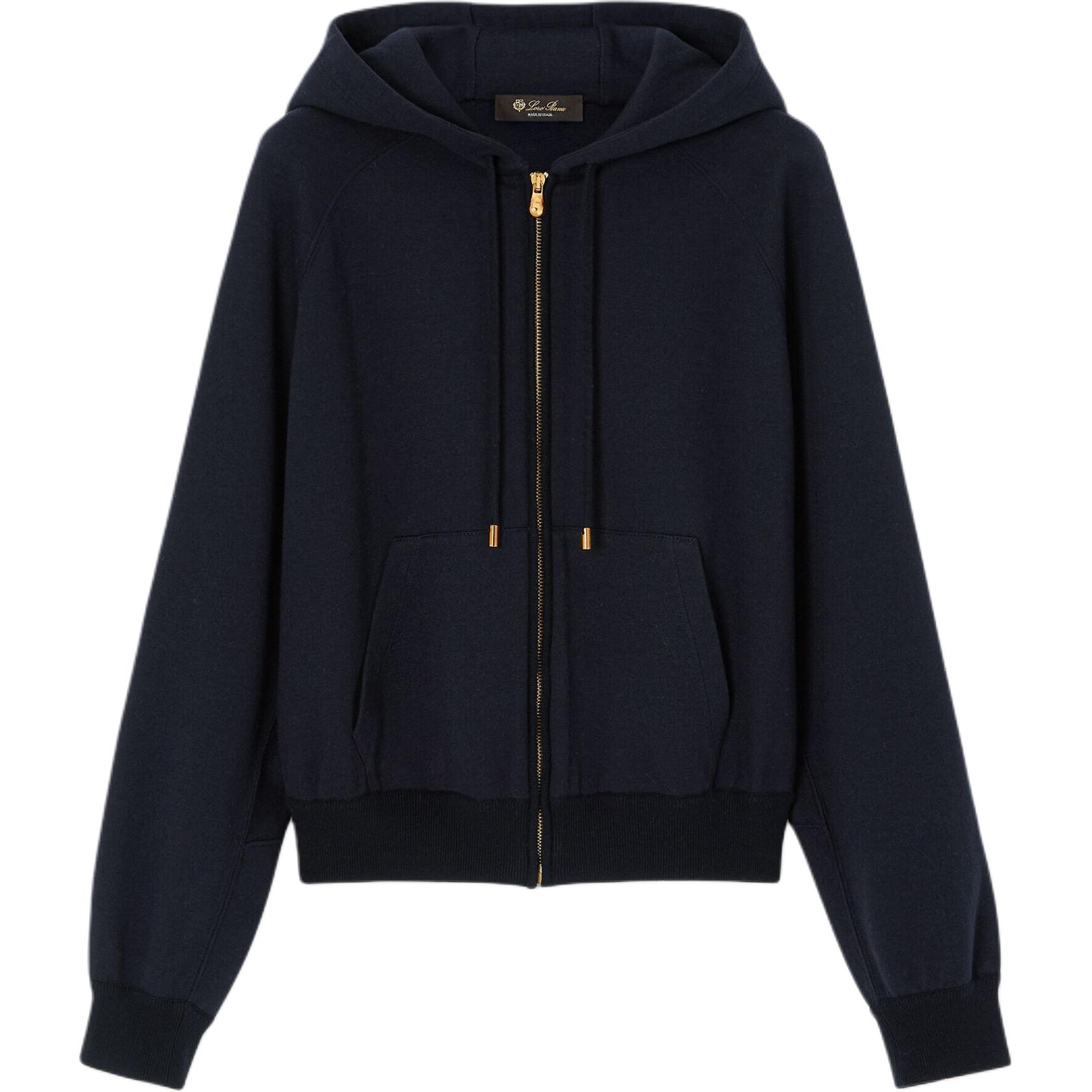 Loro Piana Толстовка Women's Marine Blue с капюшоном, умеренная посадка
Loro Piana Толстовка Women's Marine Blue с капюшоном, умеренная посадка