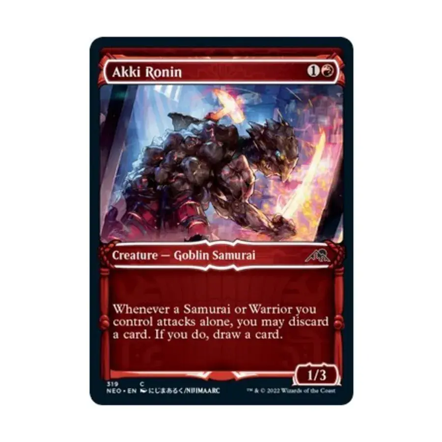 CCG Акки Ронин (Витрина) (С) (Фольга), MTG - Kamigawa : Neon Dynasty
CCG Акки Ронин (Витрина) (С) (Фольга), MTG - Kamigawa : Neon Dynasty