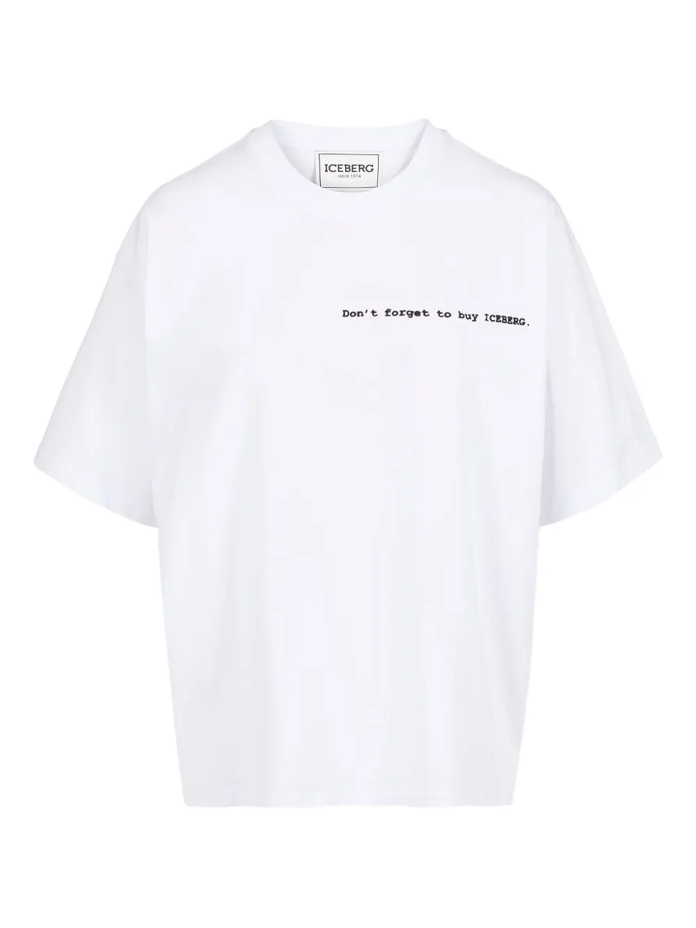Футболка с круглым вырезом Iceberg, белый
Футболка с круглым вырезом Iceberg, белый