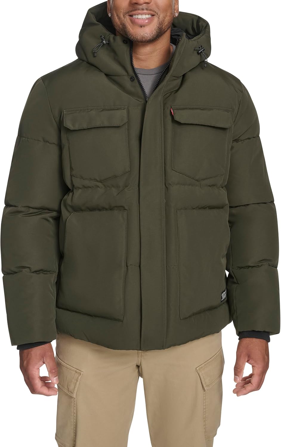 Мужская куртка дальнобойщика Levi's Softshell, Olive
Мужская куртка дальнобойщика Levi's Softshell, Olive