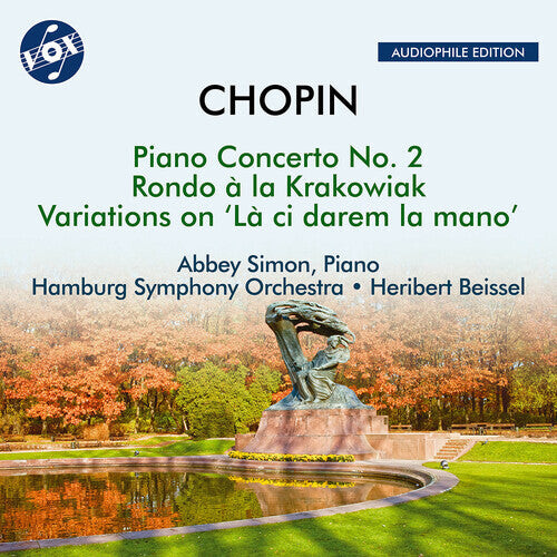CD диск Chopin / Simon / Beissel: Chopin: Complete Works for Piano & Orchestra, Vol. 2 - Piano Concerto No. 2, Op. 21; Variations for Piano & Orchestra on Mozart's "La ci darem la mano", Op. 2; Rondo a la Krakowiak, Op. 14
CD диск Chopin / Simon / Beissel: Chopin: Complete Works for Piano & Orchestra, Vol. 2 - Piano Concerto No. 2, Op. 21; Variations for Piano & Orchestra on Mozart's "La ci darem la mano", Op. 2; Rondo a la Krakowiak, Op. 14
