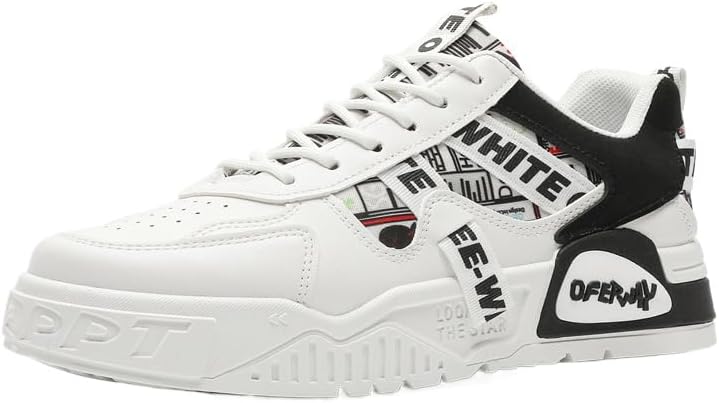 Большие мужские кроссовки для модного уличного стиля и скейтбординга - противоскользящие шнуровки Fusecottc, черный
Большие мужские кроссовки для модного уличного стиля и скейтбординга - противоскользящие шнуровки Fusecottc, черный