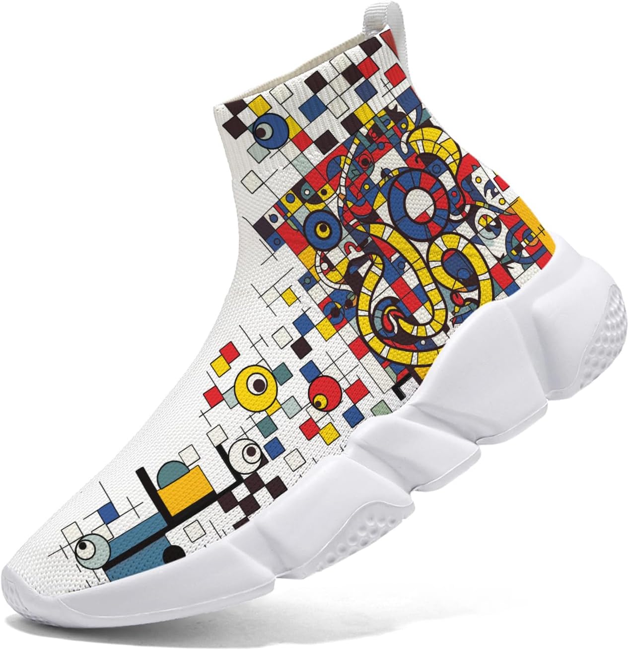 Мужские носочные кроссовки Hetios в стиле Мондриан, трикотажные слипоны, спортивно-повседневные, расписанные граффити, Mondrian_12
Мужские носочные кроссовки Hetios в стиле Мондриан, трикотажные слипоны, спортивно-повседневные, расписанные граффити, Mondrian_12