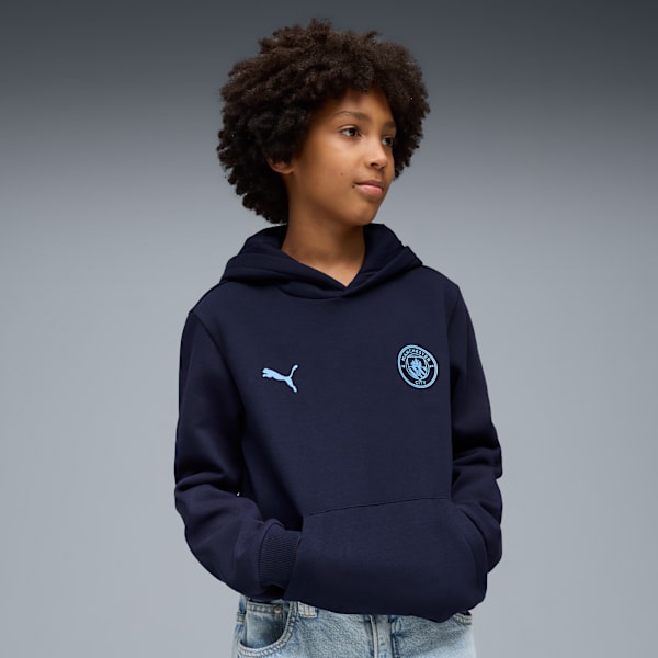 Футбольная толстовка для больших детей Manchester City Soccer Essentials Puma, синий
Футбольная толстовка для больших детей Manchester City Soccer Essentials Puma, синий
