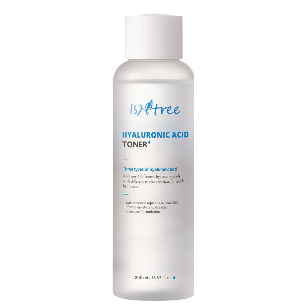 Тоник для лица hyaluronic acid toner Isntree, объем 200 мл
Тоник для лица hyaluronic acid toner Isntree, объем 200 мл