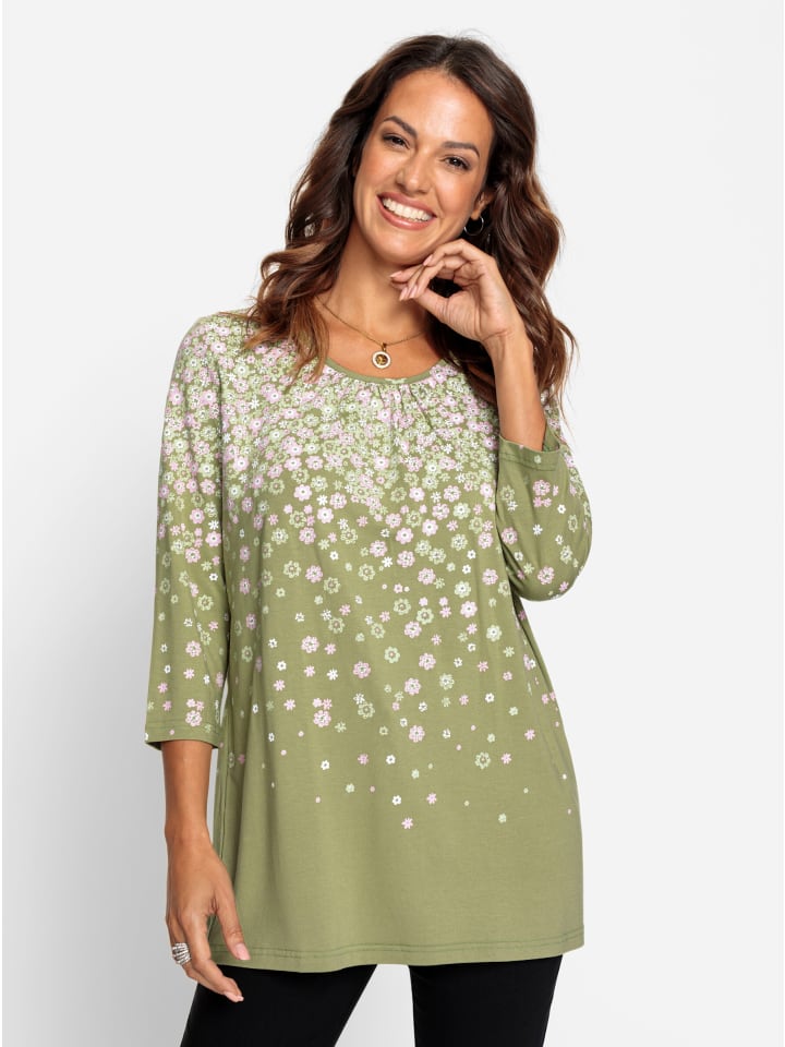 Туника-рубашка с принтом тростниково-светло-розового цвета WITT WEIDEN
Туника-рубашка с принтом тростниково-светло-розового цвета WITT WEIDEN