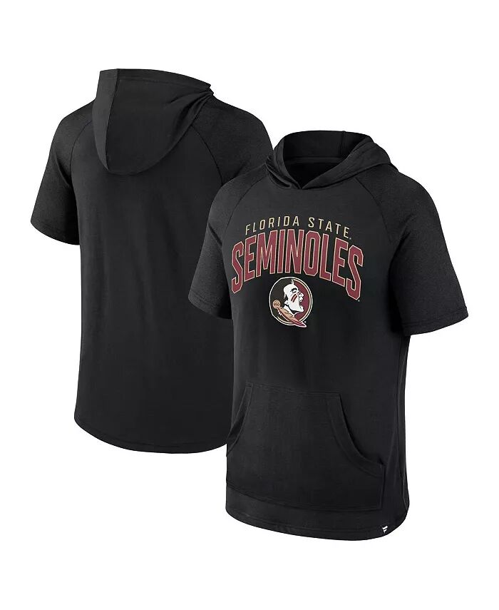 Мужская черная футболка с коротким рукавом Florida State Seminoles Double Arch Raglan с капюшоном Fanatics
Мужская черная футболка с коротким рукавом Florida State Seminoles Double Arch Raglan с капюшоном Fanatics