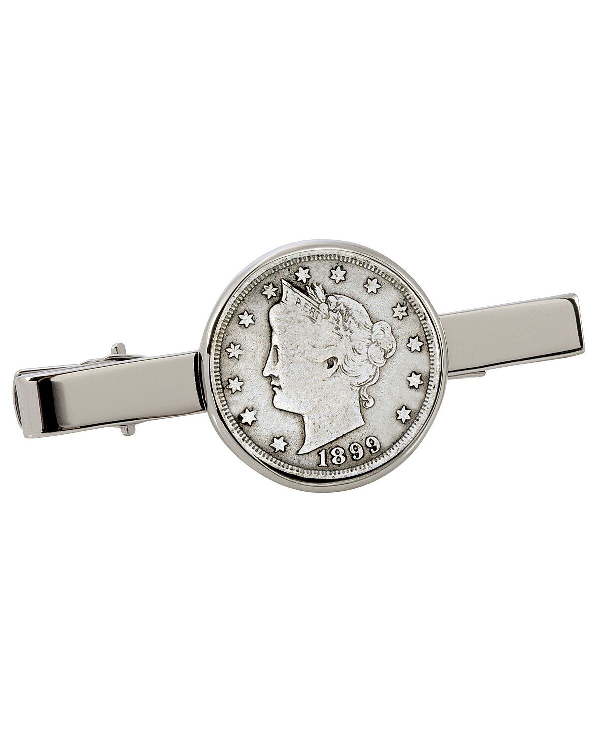 Зажим для галстука для монет «Свобода» 1800-х годов, никель American Coin Treasures
Зажим для галстука для монет «Свобода» 1800-х годов, никель American Coin Treasures