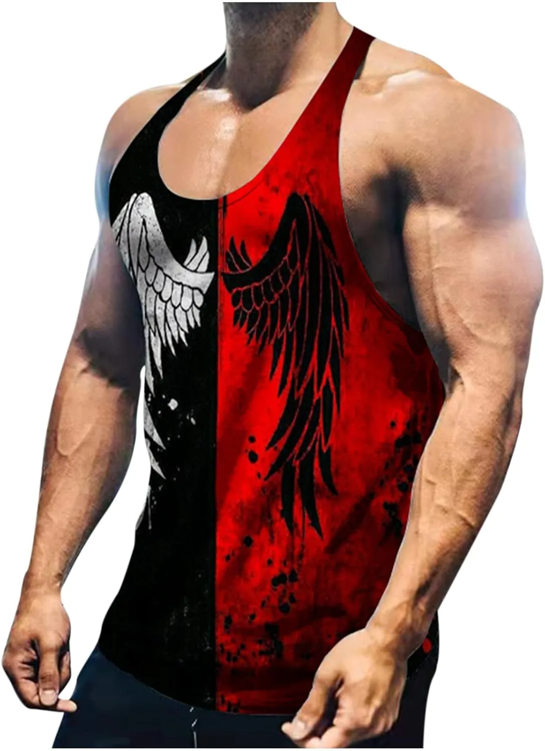 Футболка-майка для мужчин с принтом Angel Wing, Muscle Fit tuduoms
Футболка-майка для мужчин с принтом Angel Wing, Muscle Fit tuduoms