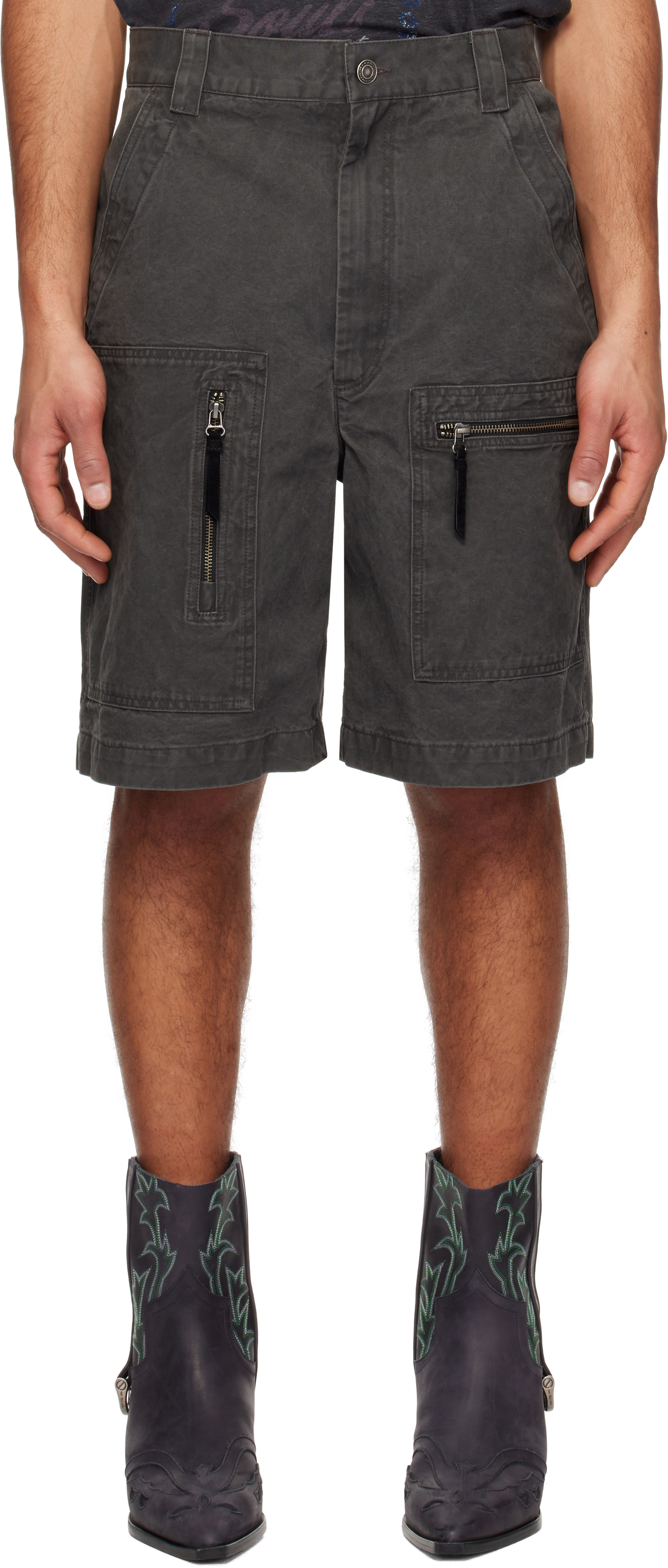 Черные джинсовые шорты Kyle Isabel Marant
Черные джинсовые шорты Kyle Isabel Marant