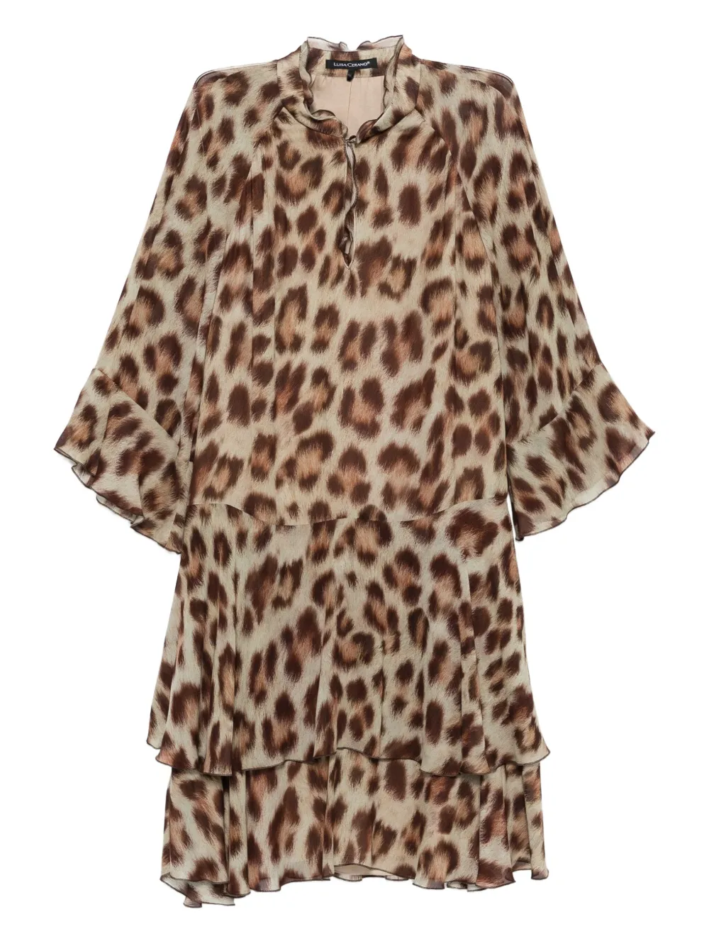 Платье миди с леопардовым принтом Luisa Cerano, коричневый
Платье миди с леопардовым принтом Luisa Cerano, коричневый