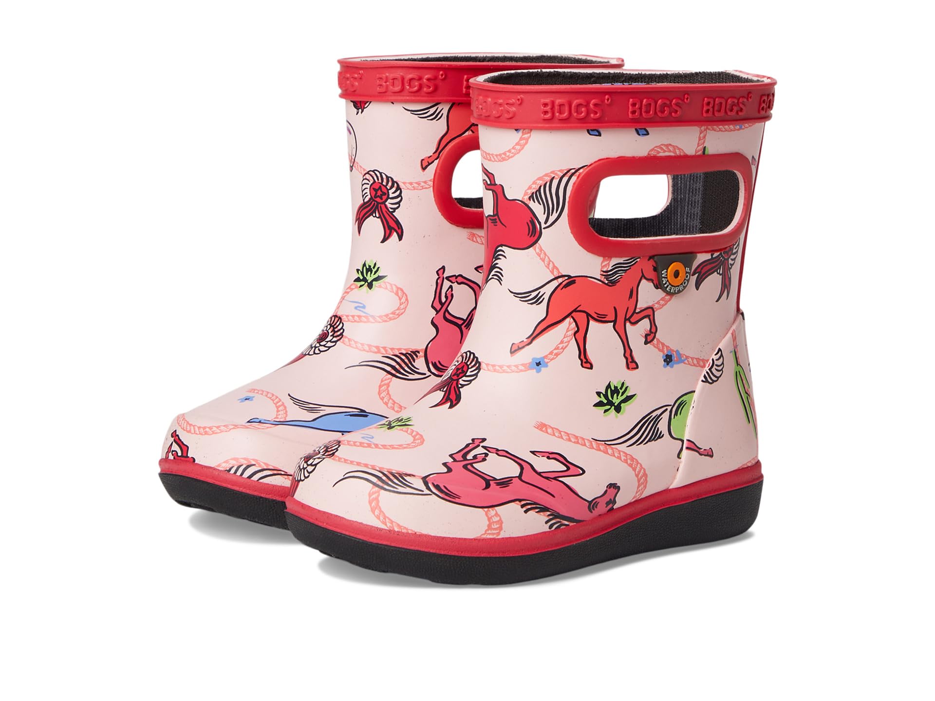 Ботинки Bogs Kids Skipper II Rodeo Horses, цвет Pink Multi 
Ботинки Bogs Kids Skipper II Rodeo Horses, цвет Pink Multi