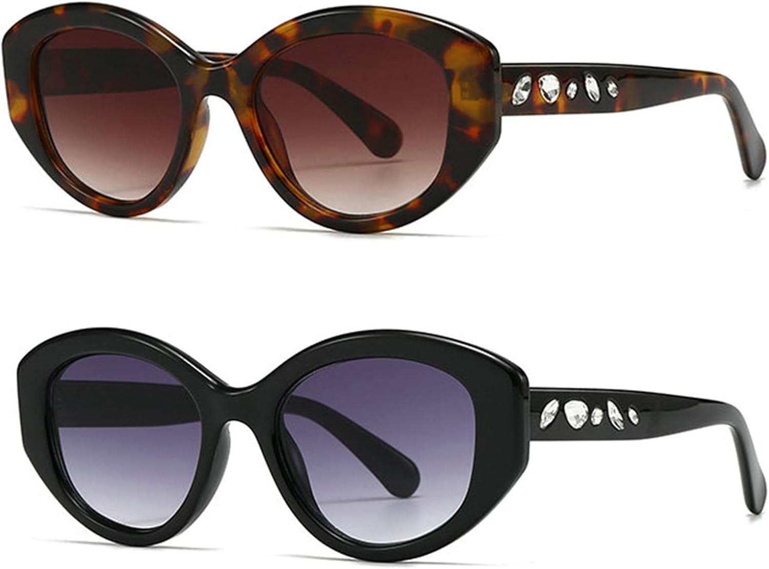 Солнцезащитные очки Willochra с бриллиантами, круглые, для женщин, уникальные, роскошные, со стразами, модные, женские, в маленькой оправе, защита от УФ-излучения UV400, Black+leopard
Солнцезащитные очки Willochra с бриллиантами, круглые, для женщин, уникальные, роскошные, со стразами, модные, женские, в маленькой оправе, защита от УФ-излучения UV400, Black+leopard