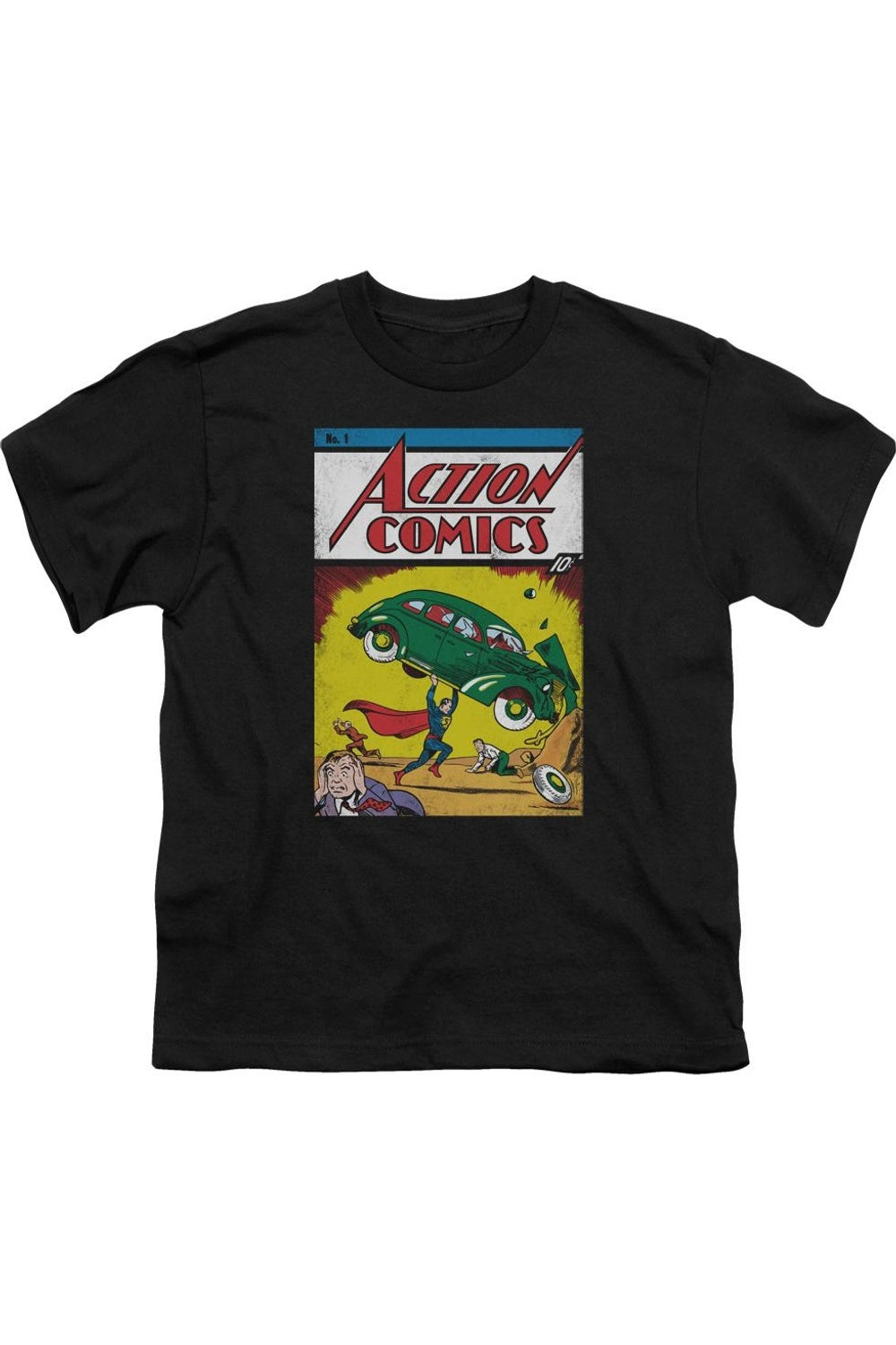 Футболка с коротким рукавом для детей "Superman Action No. 1" Gildan, темно-синий
Футболка с коротким рукавом для детей "Superman Action No. 1" Gildan, темно-синий