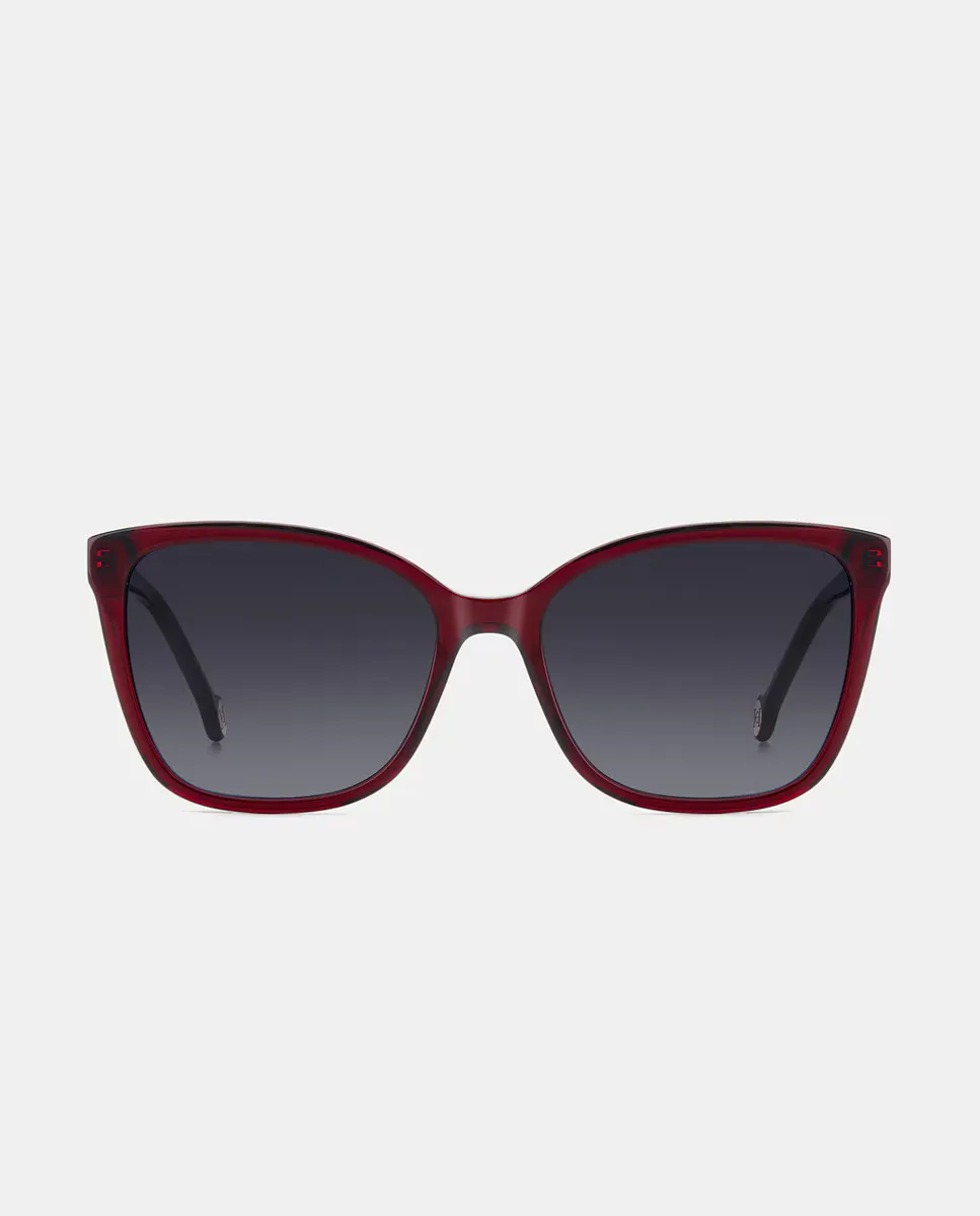 Женские квадратные солнцезащитные очки из ацетата с градиентными линзами цвета гранат Carolina Herrera, гранатовый
Женские квадратные солнцезащитные очки из ацетата с градиентными линзами цвета гранат Carolina Herrera, гранатовый