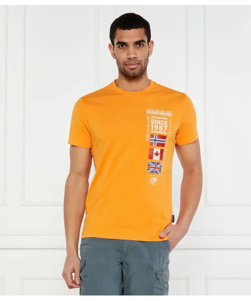 Футболка s-turin Regular fit Napapijri, оранжевый
Футболка s-turin Regular fit Napapijri, оранжевый