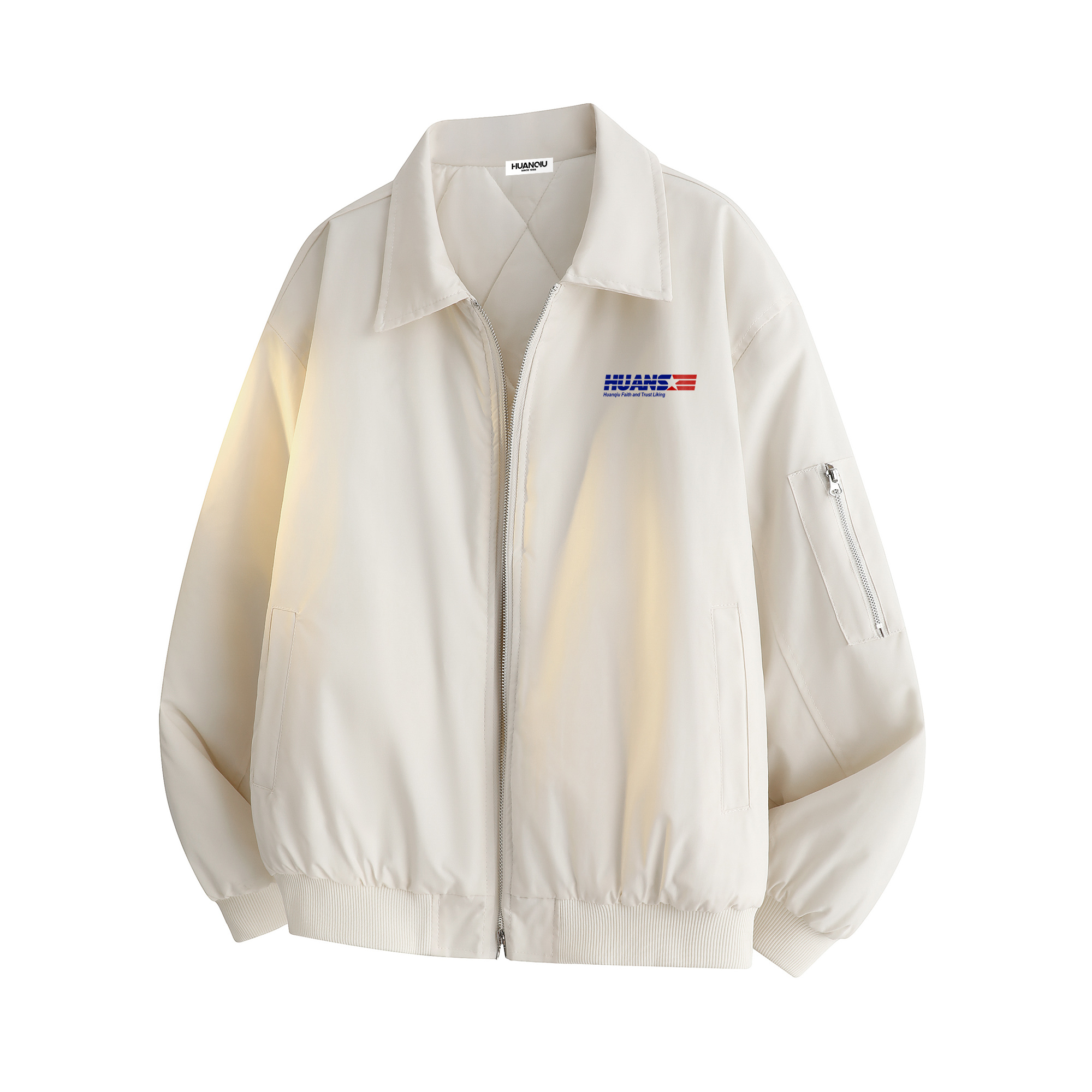 Пуховик Unisex Lapel Thickened Puffer HUANQIU, бежевый
Пуховик Unisex Lapel Thickened Puffer HUANQIU, бежевый