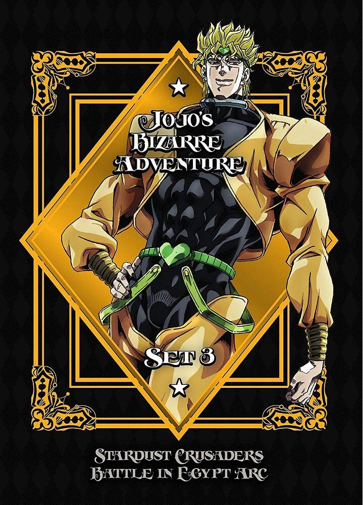 Диск DVD Jojo's Bizarre Adventure Set 3
Диск DVD Jojo's Bizarre Adventure Set 3