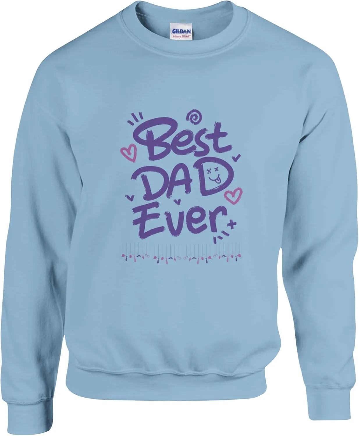 Классический унисекс свитшот с принтом "Best Dad Ever"
Классический унисекс свитшот с принтом "Best Dad Ever"