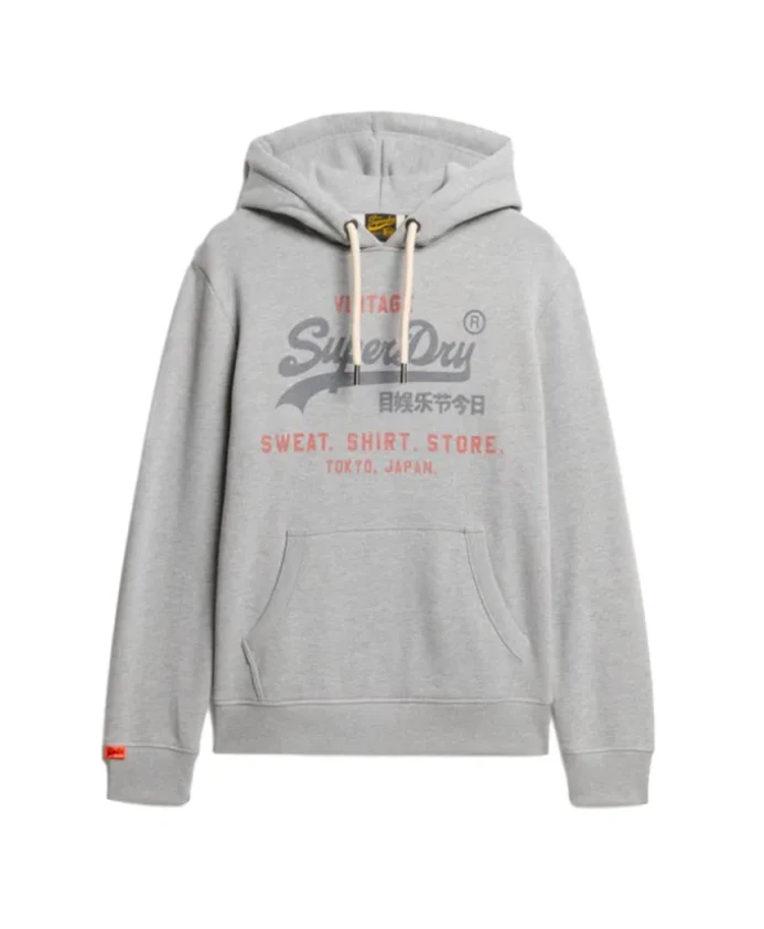 Худи-Свитшот в стиле ретро, модная мужская одежда Superdry, серый
Худи-Свитшот в стиле ретро, модная мужская одежда Superdry, серый