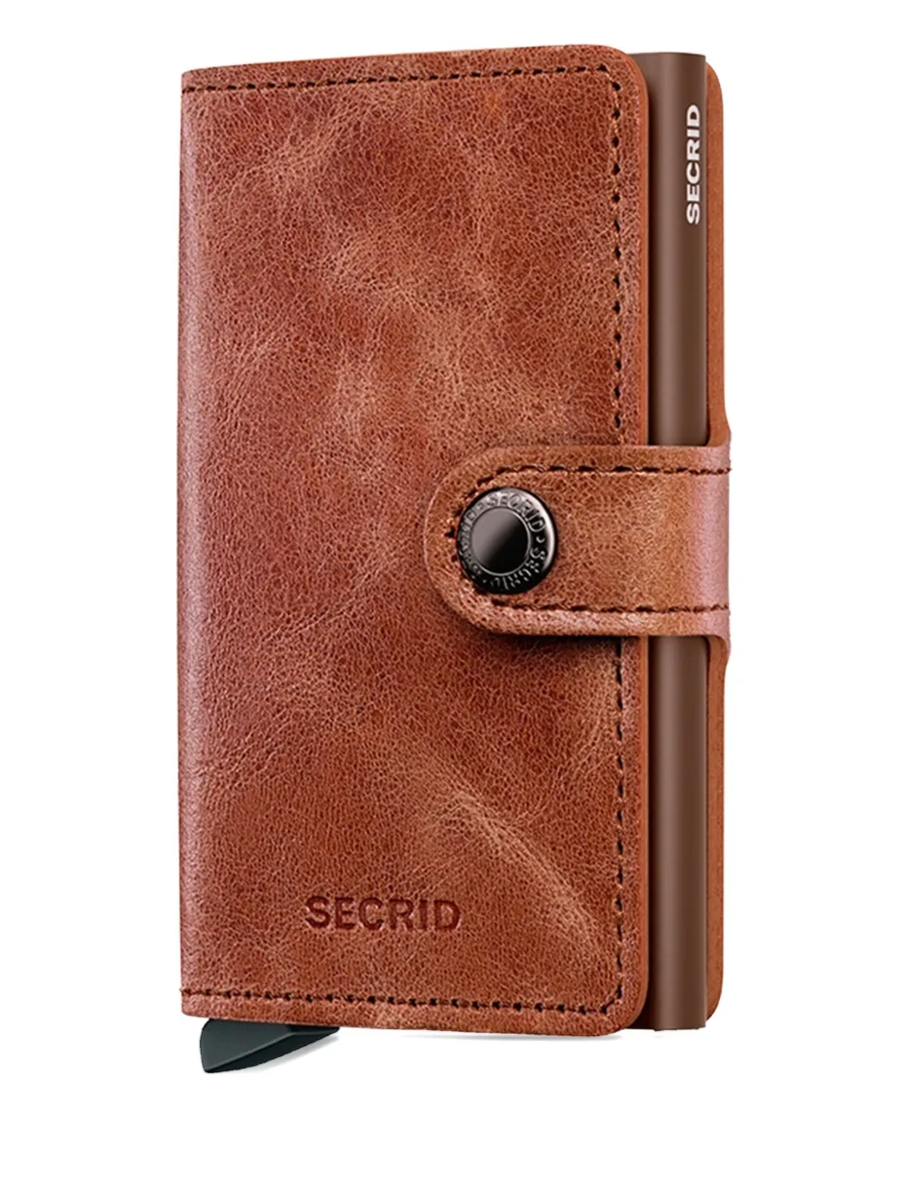 Кожаный держатель карт на пуговицах Secrid, коричневый
Кожаный держатель карт на пуговицах Secrid, коричневый