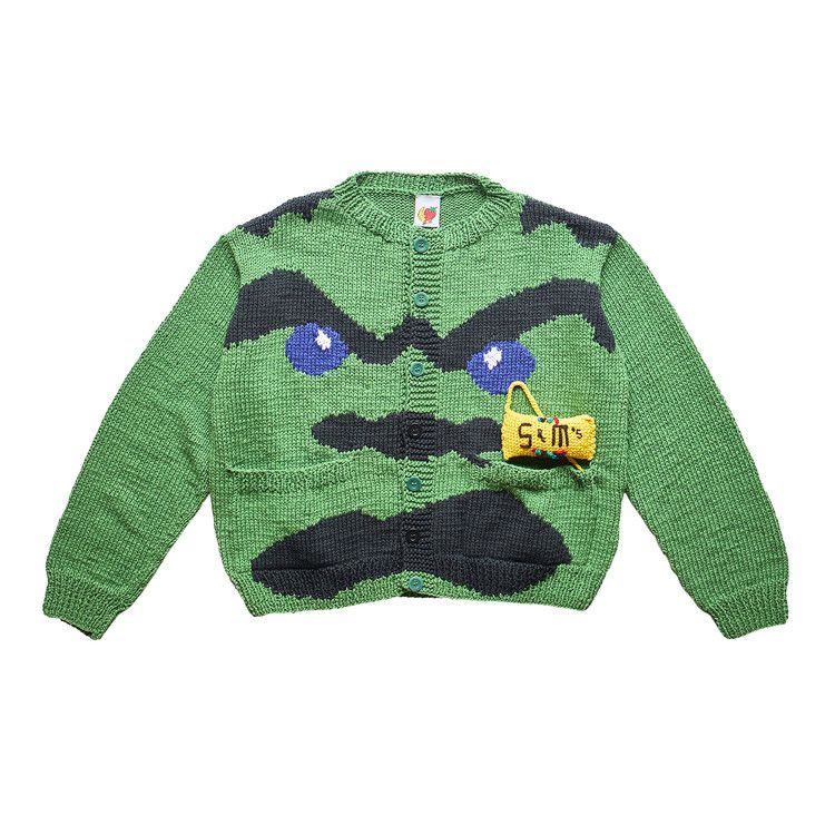 Кардиган Sky High Farm Workwear Ice Cream Hand Knit Cardigan, Green
Кардиган Sky High Farm Workwear Ice Cream Hand Knit Cardigan, Green