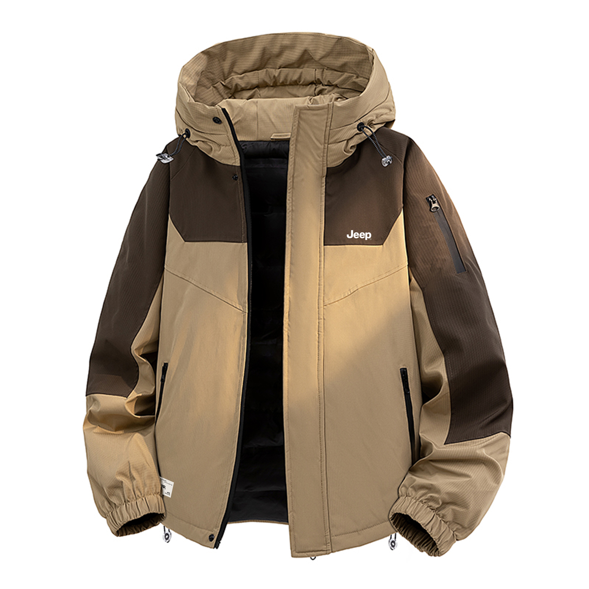 Пуховик Unisex с капюшоном утепленный Jeep, светло-coffee/темно-coffee
Пуховик Unisex с капюшоном утепленный Jeep, светло-coffee/темно-coffee