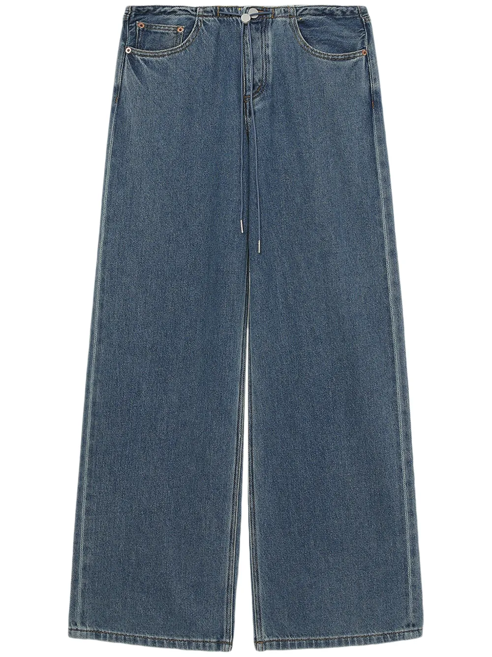 Джинсы широкого кроя с завышенной талией Still Here, синий
Джинсы широкого кроя с завышенной талией Still Here, синий