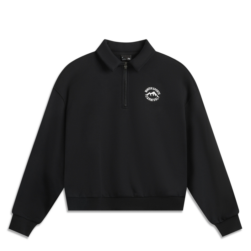 LINING Спортивная толстовка из коллекции Sports Life черная
LINING Спортивная толстовка из коллекции Sports Life черная