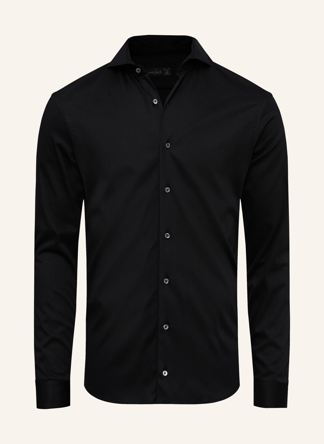 Рубашка van Laack M-PER-LSF Slim Fit, черный 
Рубашка van Laack M-PER-LSF Slim Fit, черный