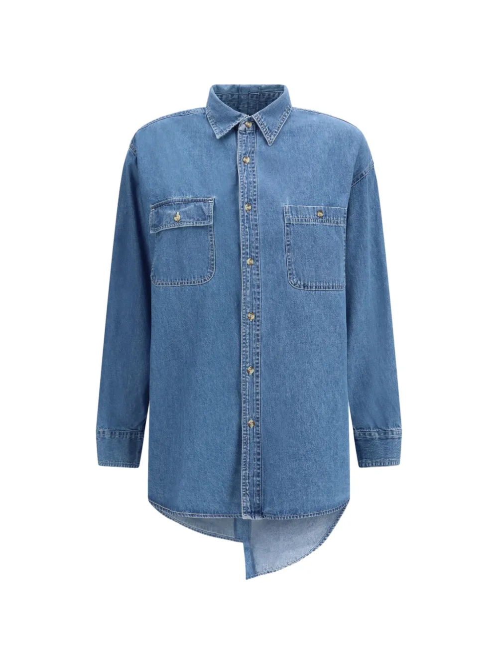 Джинсовая рубашка с классическим карманом E.L.V Denim, синий
Джинсовая рубашка с классическим карманом E.L.V Denim, синий
