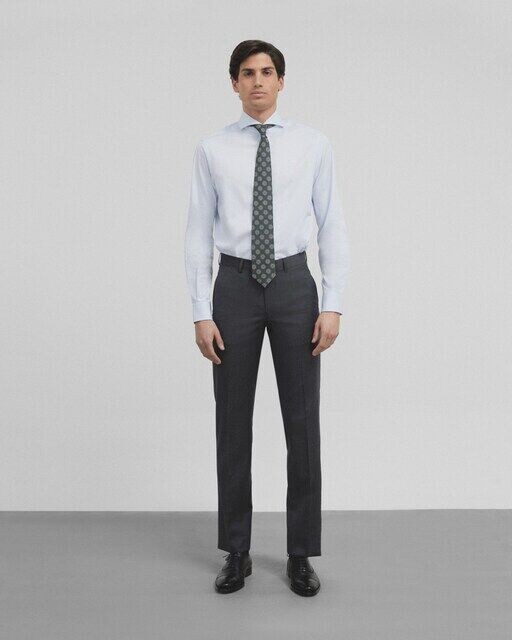 Классические мужские брюки с узором «елочка» Silbon, серый
Классические мужские брюки с узором «елочка» Silbon, серый