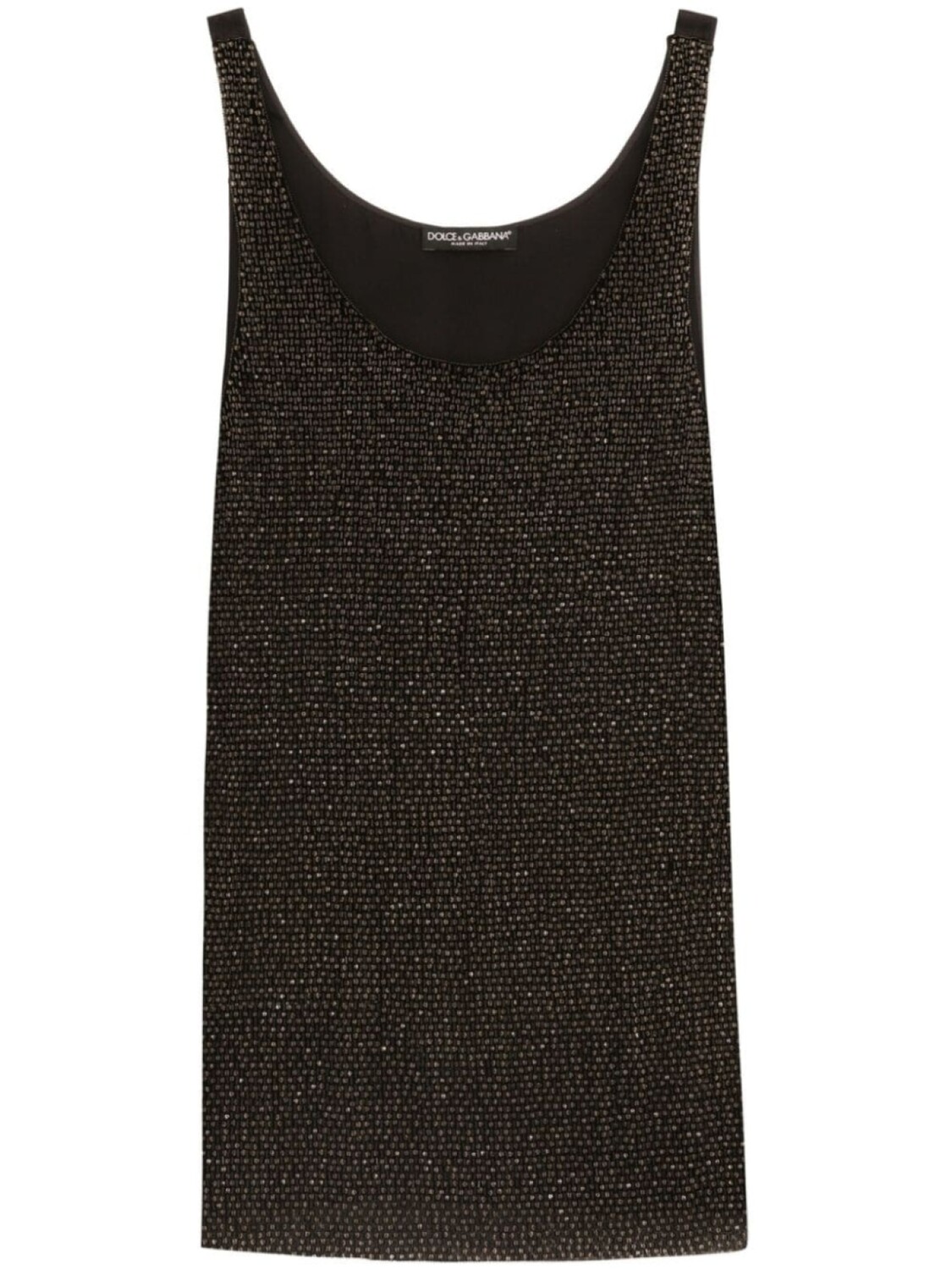 Dolce & Gabbana атласный топ без рукавов, черный
Dolce & Gabbana атласный топ без рукавов, черный
