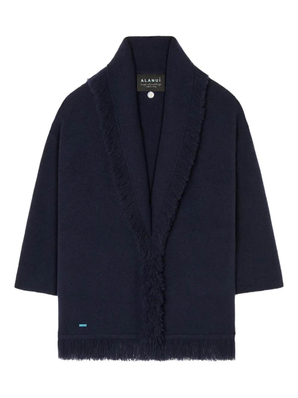 Кардиган с бахромой Alanui, синий
Кардиган с бахромой Alanui, синий