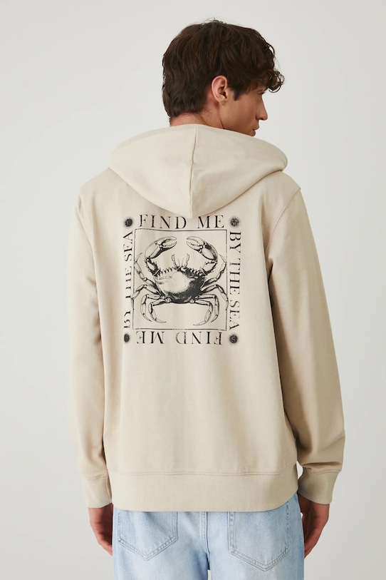 Хлопковая толстовка Medicine, бежевый
Хлопковая толстовка Medicine, бежевый