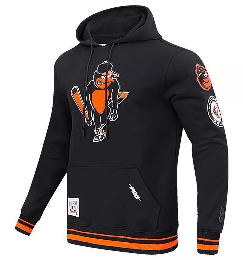Мужской флисовый пуловер с капюшоном Pro Standard Baltimore Orioles, черный
Мужской флисовый пуловер с капюшоном Pro Standard Baltimore Orioles, черный