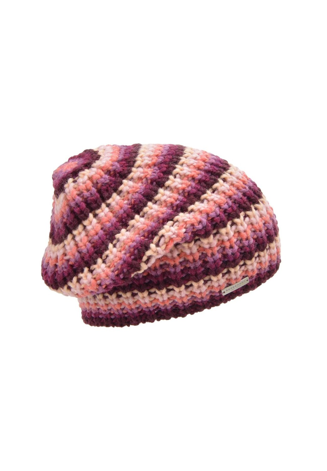 Вязаный головной убор в полоску 19190-0 SEEBERGER, цвет Lachs Burgund One Size
Вязаный головной убор в полоску 19190-0 SEEBERGER, цвет Lachs Burgund One Size