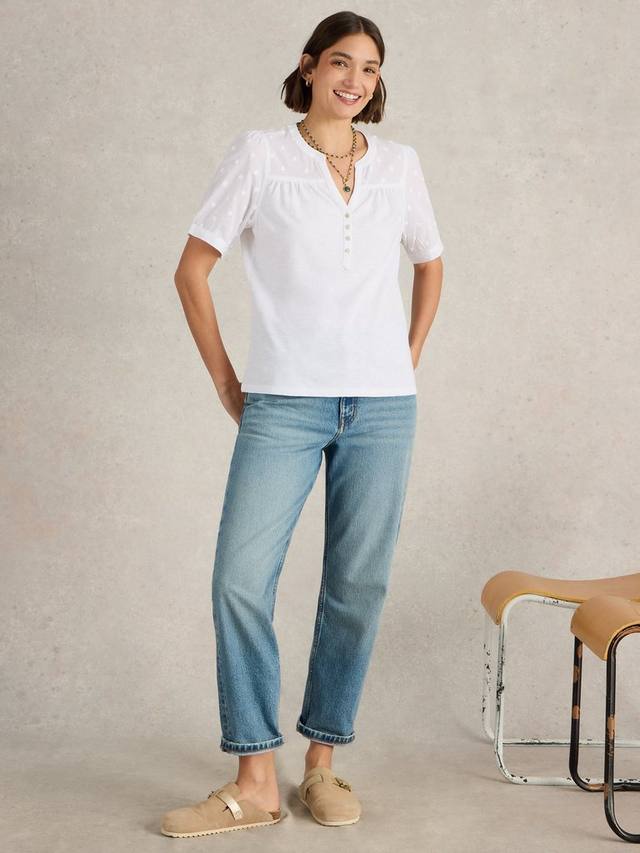 Топ Ellie Dobby из чистой органической хлопковой ткани White Stuff, White
Топ Ellie Dobby из чистой органической хлопковой ткани White Stuff, White