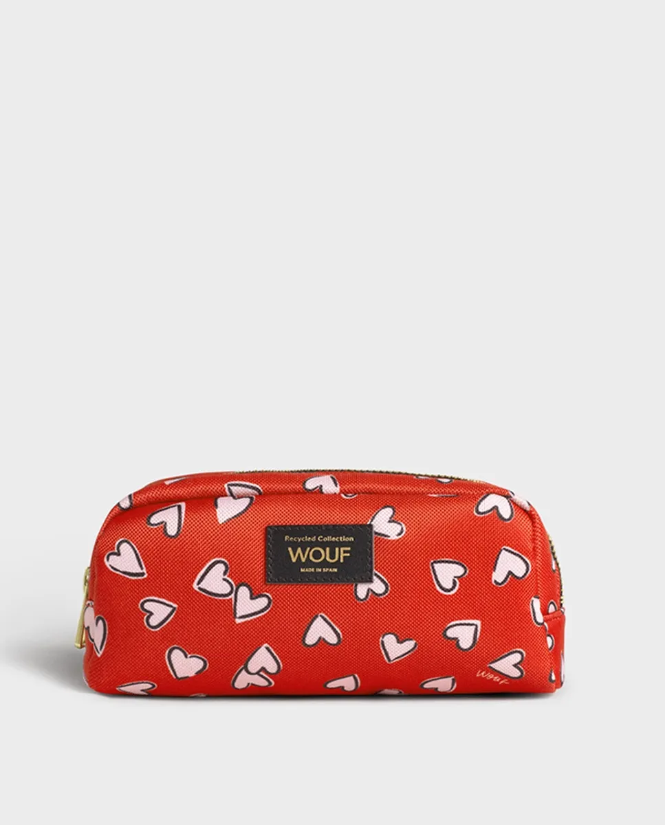 Небольшая косметичка Wouf, красный
Небольшая косметичка Wouf, красный