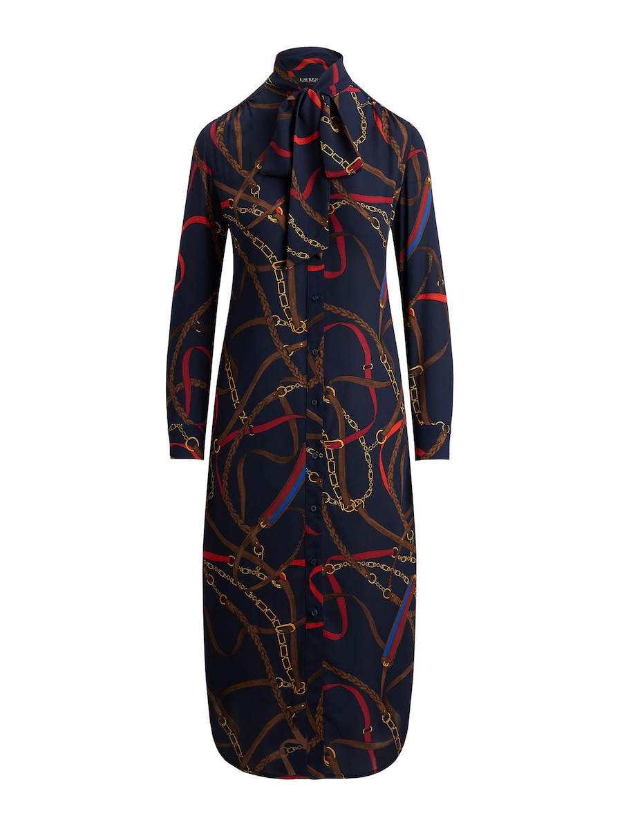 Платье-рубашка Lauren Ralph Lauren, темно-синий
Платье-рубашка Lauren Ralph Lauren, темно-синий