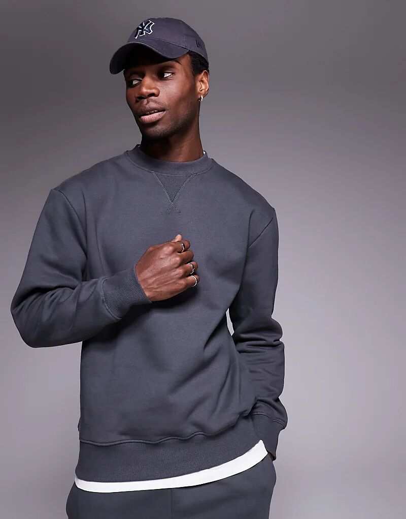 Толстовка премиум-класса из плотной ткани оверсайз в выстиранном черном цвете ASOS DESIGN
Толстовка премиум-класса из плотной ткани оверсайз в выстиранном черном цвете ASOS DESIGN