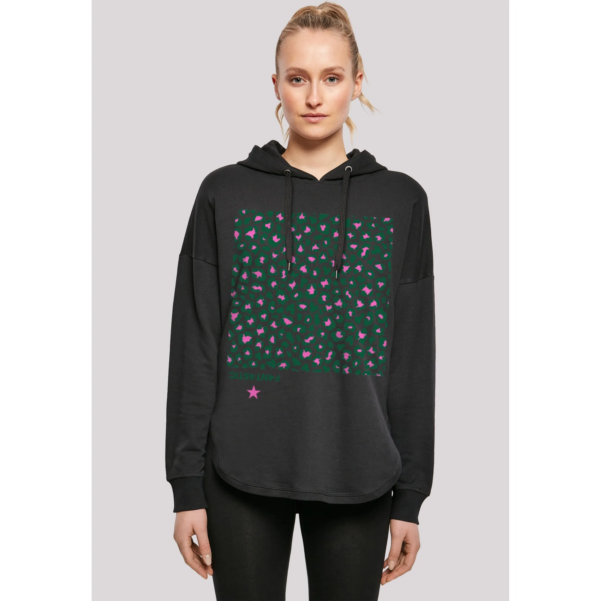 Толстовка F4NT4STIC "Зеленый Лео", принт, черный
Толстовка F4NT4STIC "Зеленый Лео", принт, черный